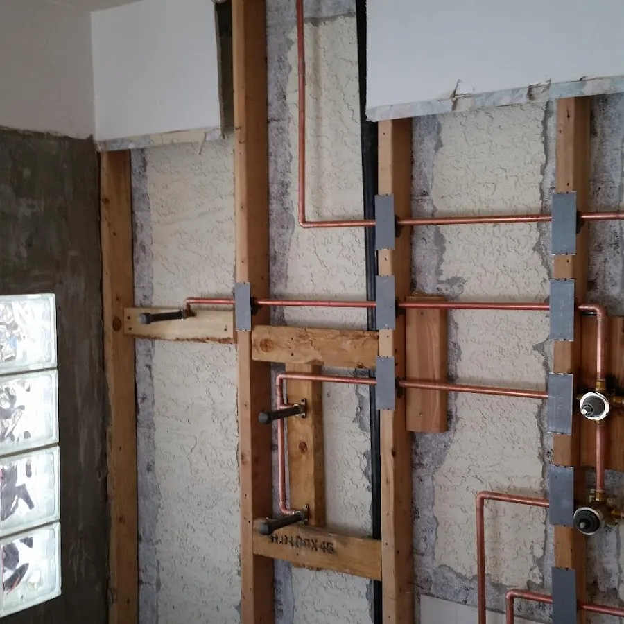Copper pipe installation for Repiping in Rocky Mount